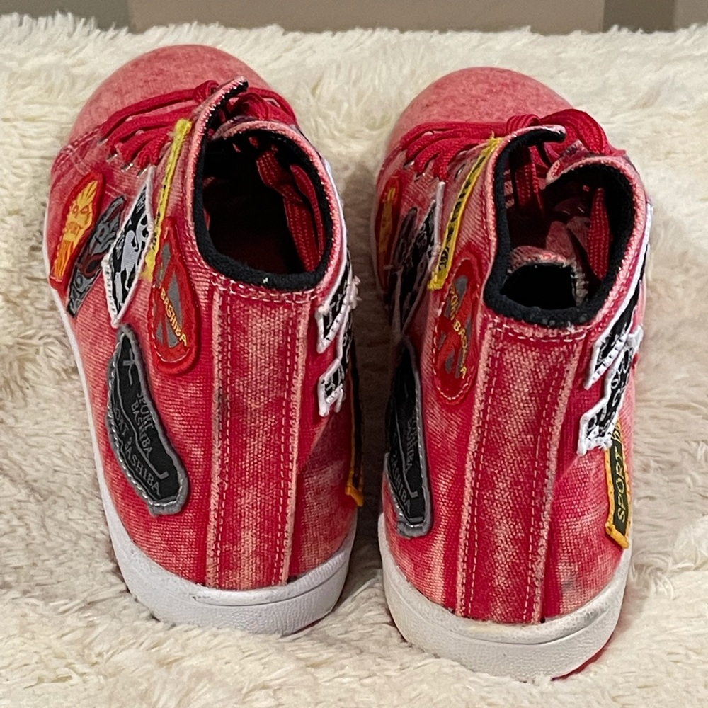 New Sack Sports Fashion Patchwork Hi-Tops - Picture 5 of 7